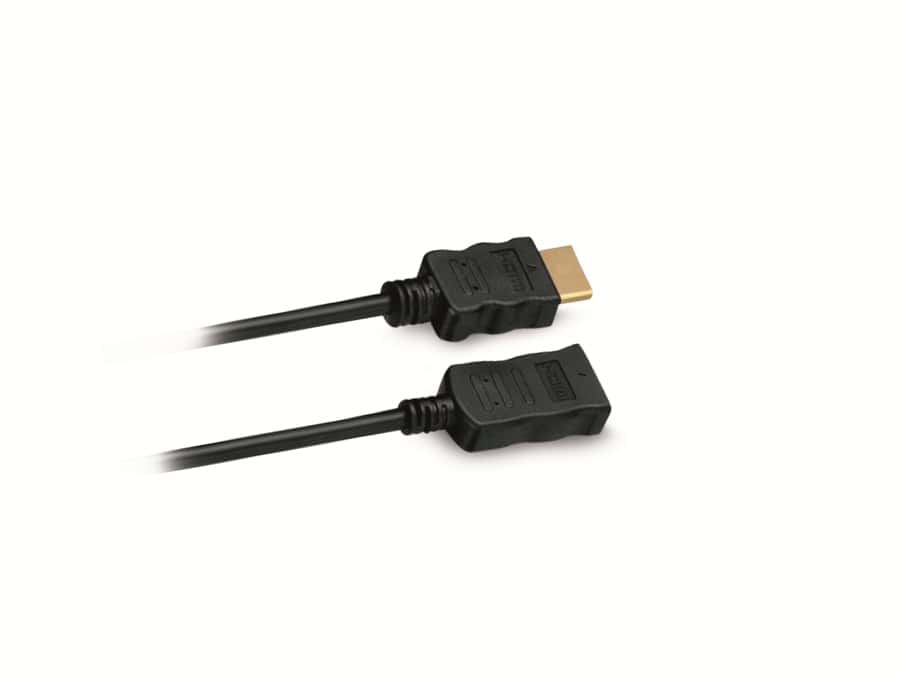 S-IMPULS HDMI-Verlängerungskabel, HIGH SPEED with ETHERNET, 5 m