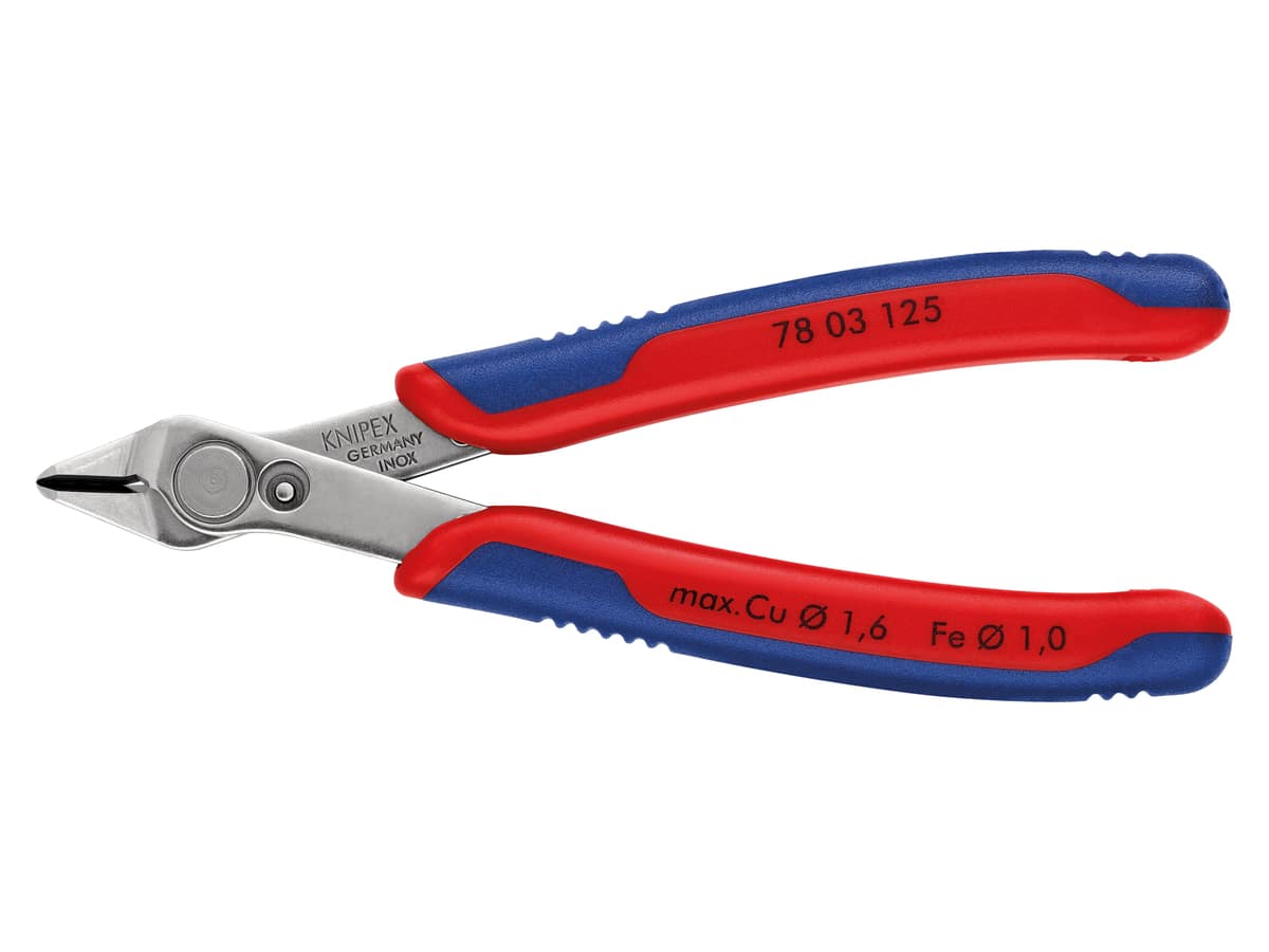 KNIPEX Präzisionszange, Electronic-Super-Knips®, 125 mm, 78 03 125