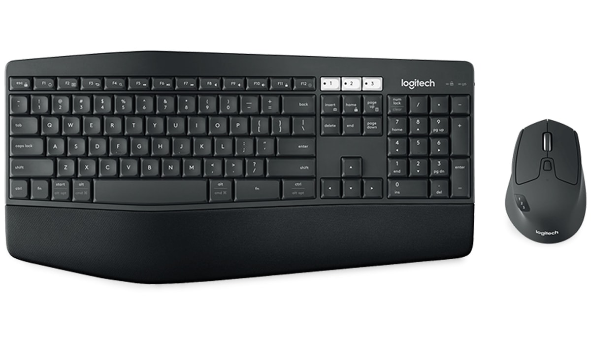 LOGITECH Funk-Tastatur- und Maus-Set MK850, Unifying, 1000 dpi