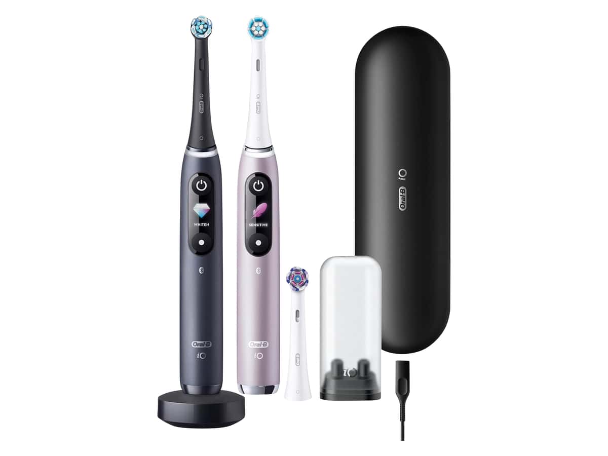 ORAL-B Elektrische Zahnbürste Series 9 Duo Black Onyx/Rose Quarz