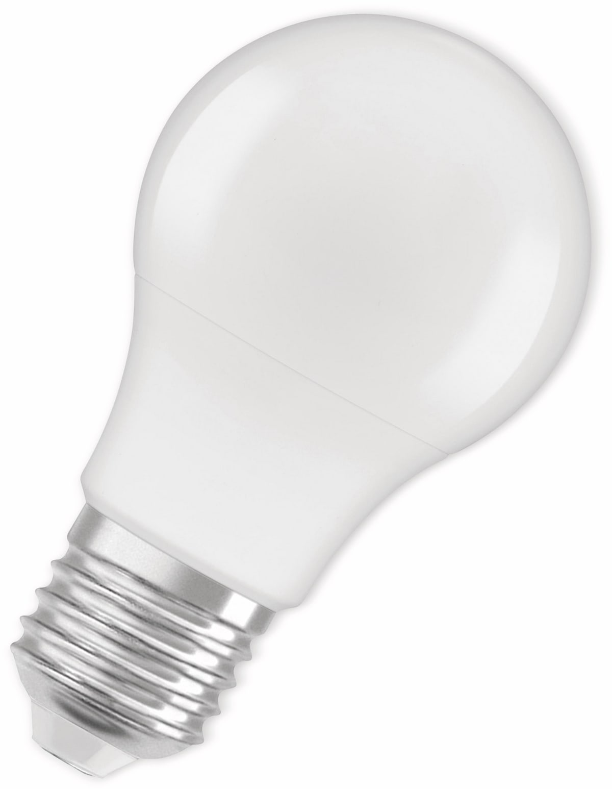 OSRAM LED-Lampe, E27, 4,9 W, 470 lm, 2700 K, A55 Matt, Ø 55 mm