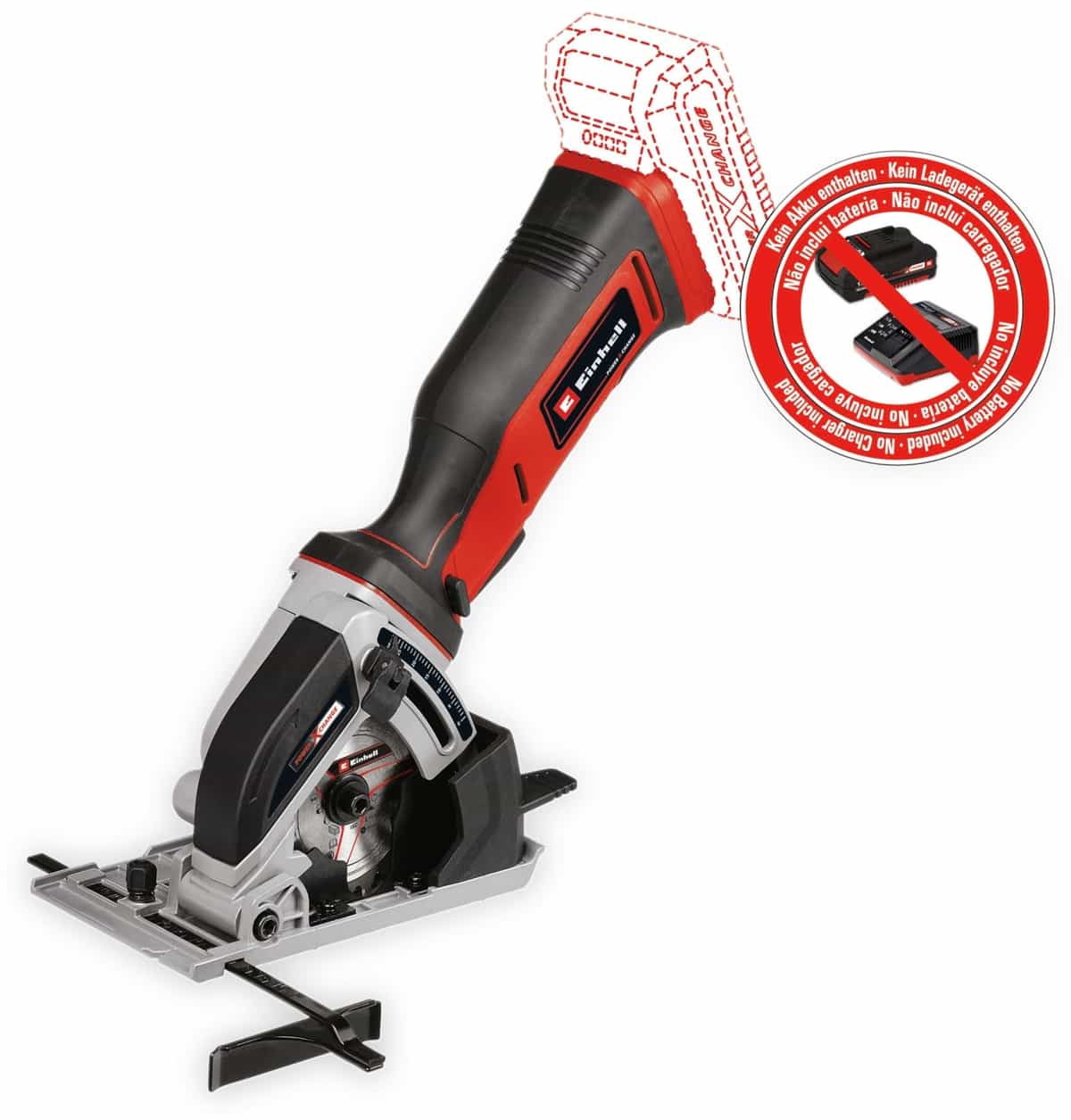 EINHELL Akku-Mini-Handkreissäge TE-CS 18/89 Li Solo