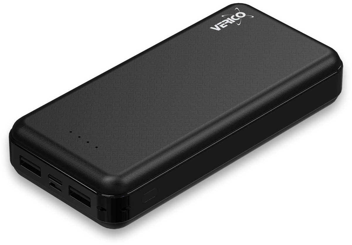 VERICO USB Powerbank Power Guard XL, 20.000 mAh, schwarz