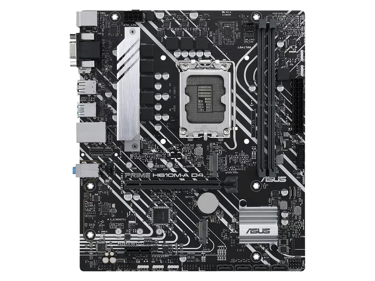 ASUS Mainboard Prime H610M-A D4-CSM