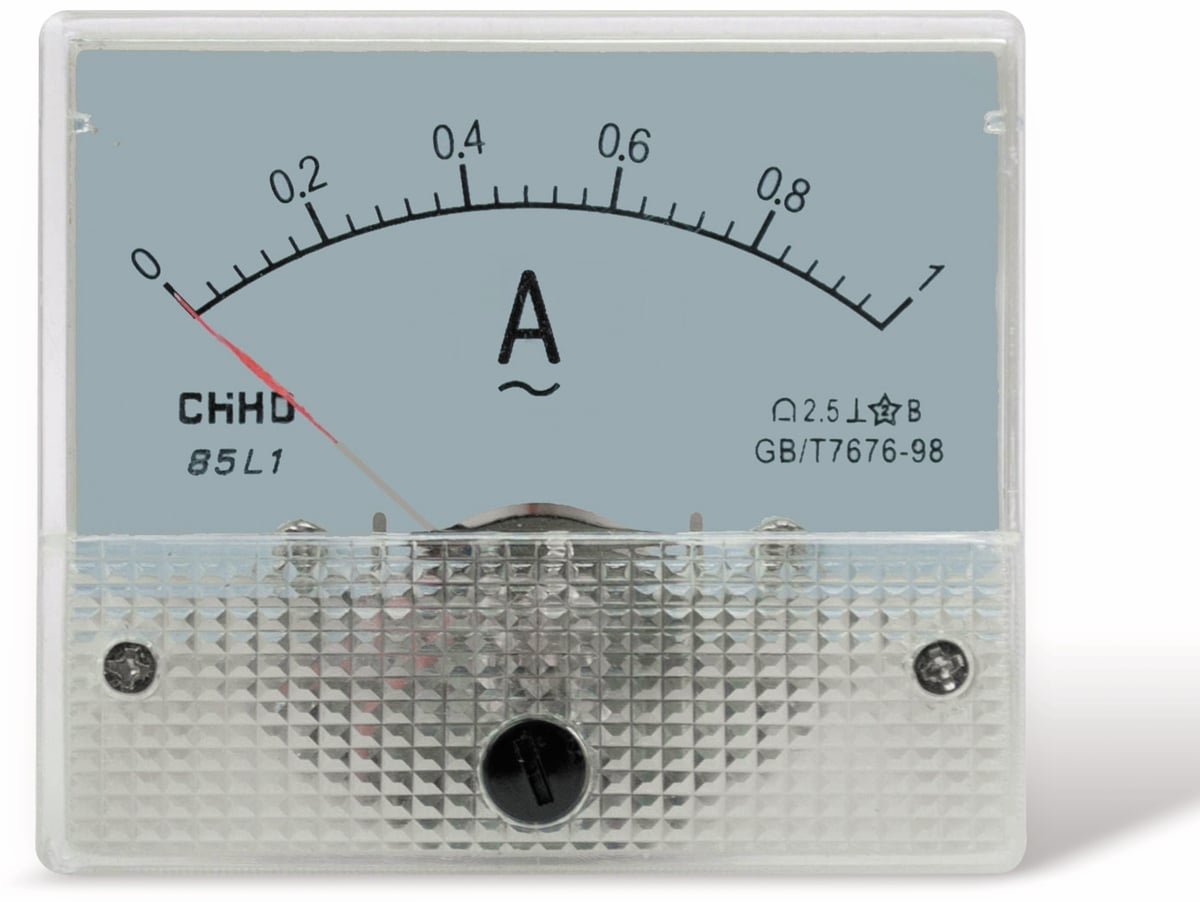 Einbau-Messinstrument, 0...1 A~