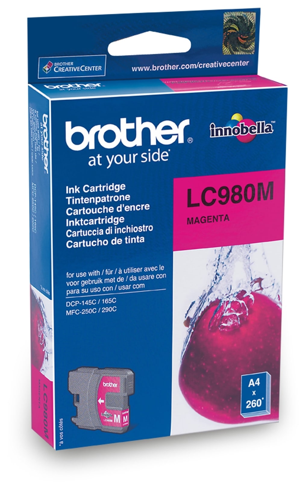 BROTHER Tintenpatrone LC-980M, magenta