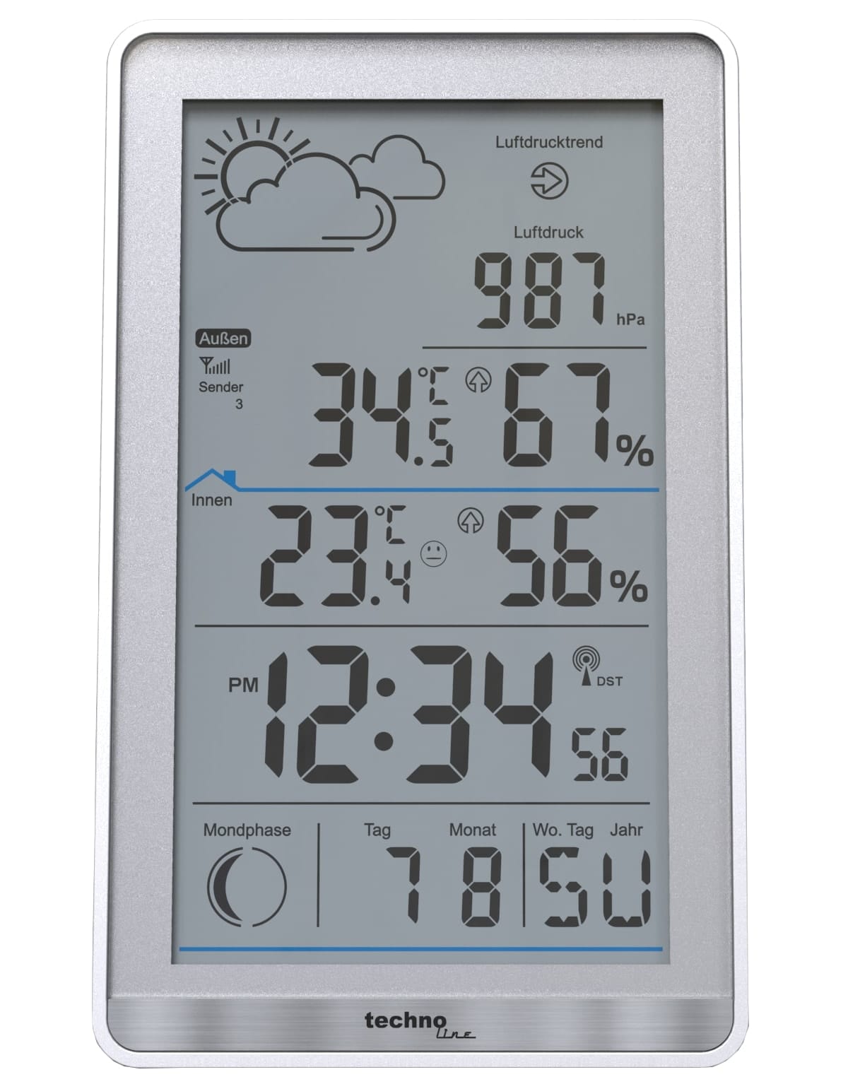 TECHNOLINE Wetterstation WS 9218