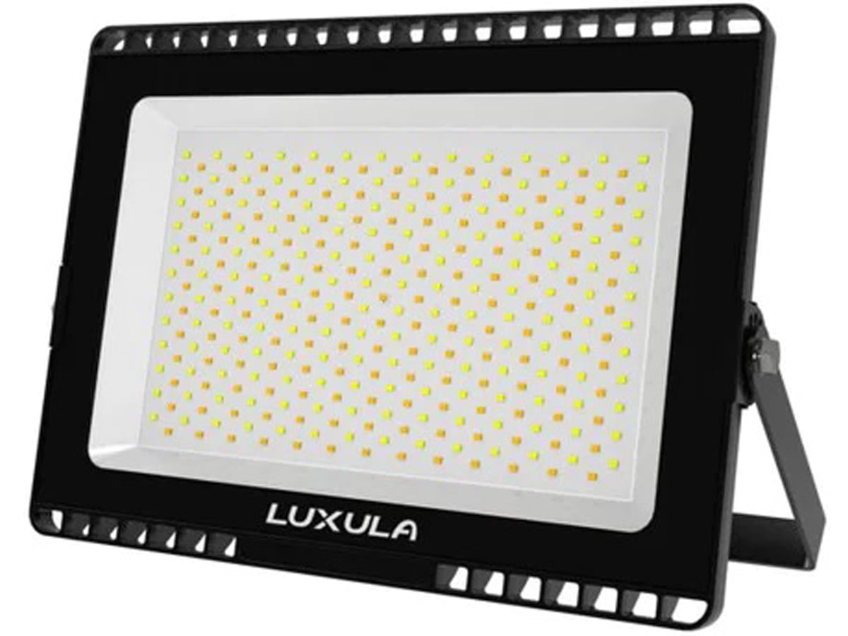 LUXULA LED-Fluter, EEK: F, 150W, 15000lm, CCT, schwarz