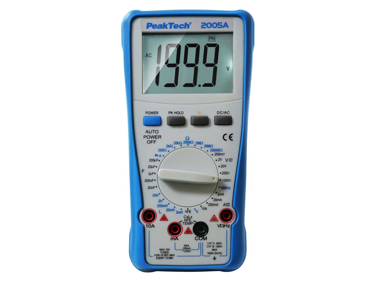 PEAKTECH Multimeter, P 2005 A