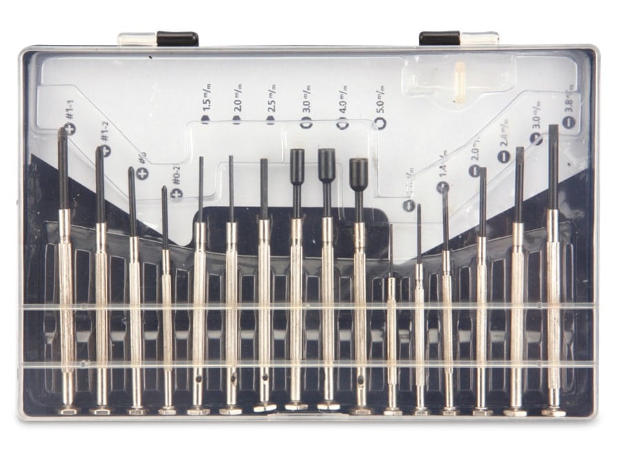 Feinmechaniker-Schraubendreherset, 16-teilig