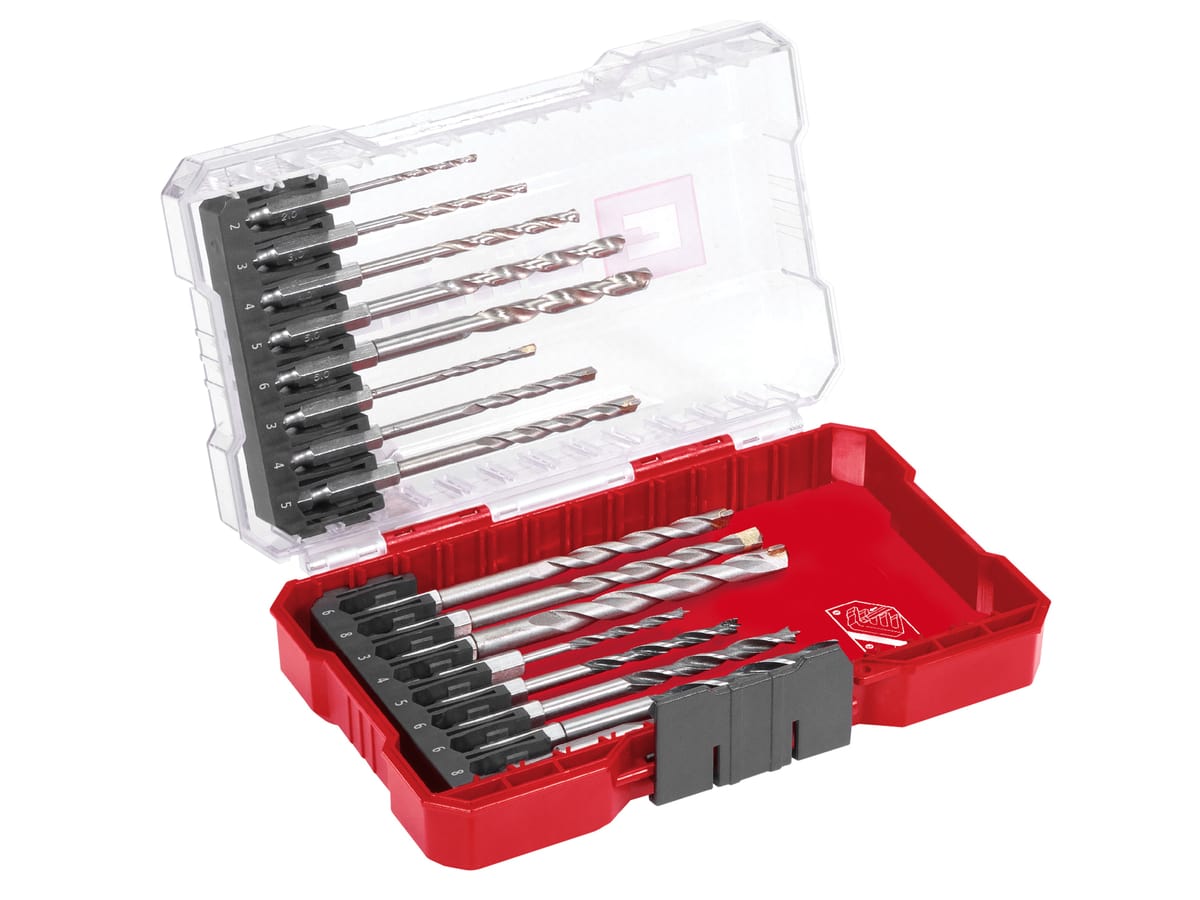 EINHELL Bohrer-Set, 108953, M-Case, 16-teilig