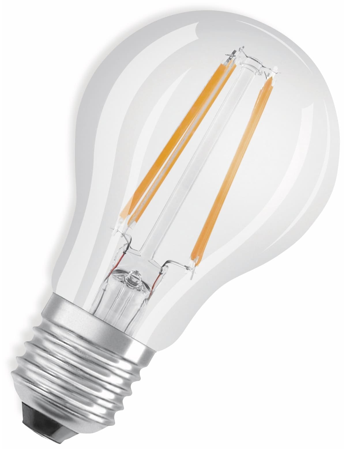 OSRAM LED-Lampe, E27, 6,5 W, 806 lm, 2700 K, A60 Klar, Ø 60 mm