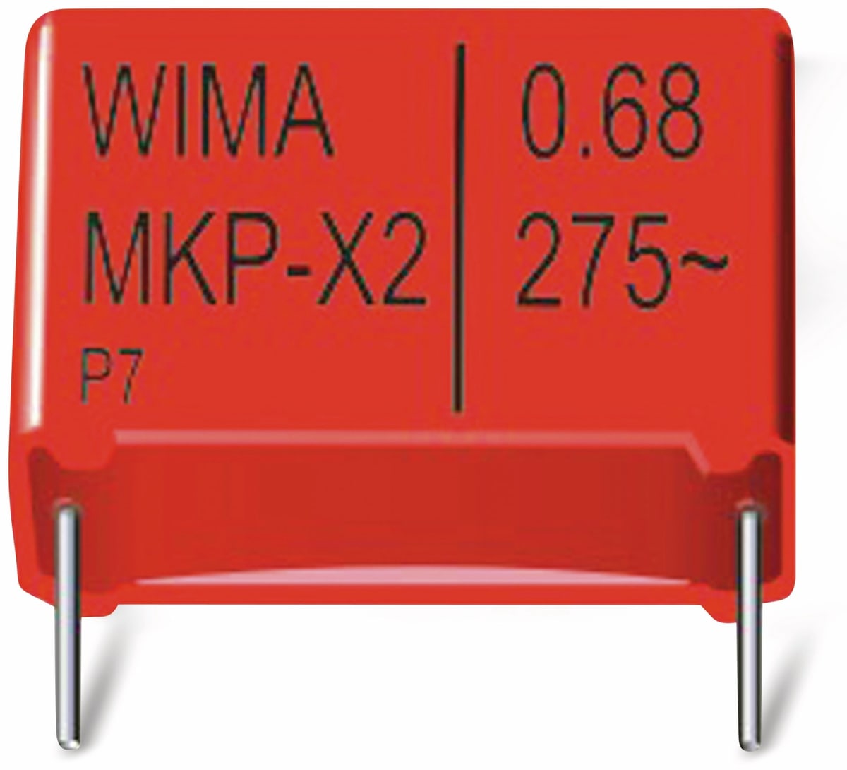 WIMA Folienkondensator, 0,22 UF, 305 V-, radial, RM 15, MKX2AW32204F00KSSD