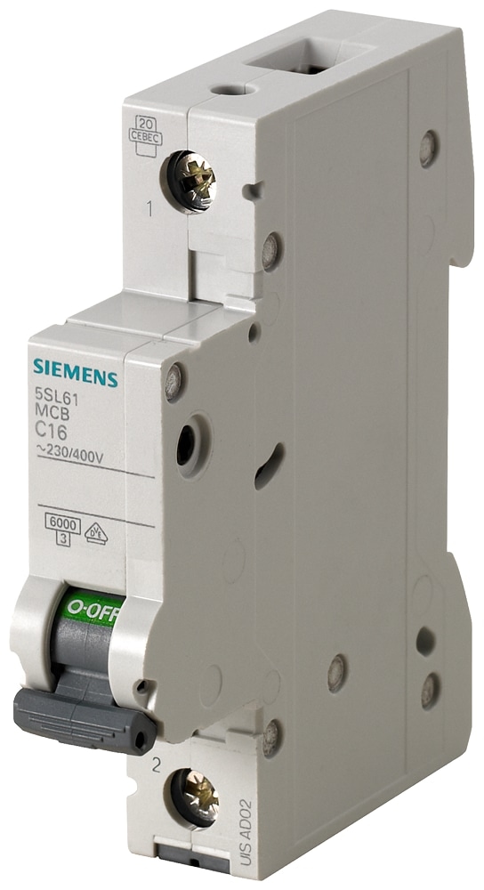 SIEMENS Leitungsschutzschalter 5SL6113-6, 1-polig, B, 13 A