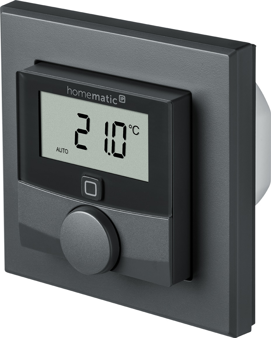 HOMEMATIC IP 159928A0, Wandthermostat mit Schaltausgang, anthrazit