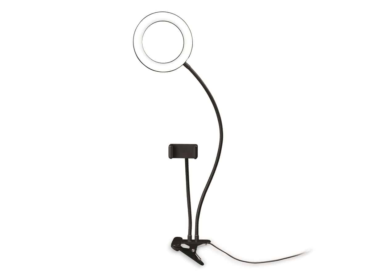 DÖRR LED Selfie Ringlicht SLR-16, Bi-Color