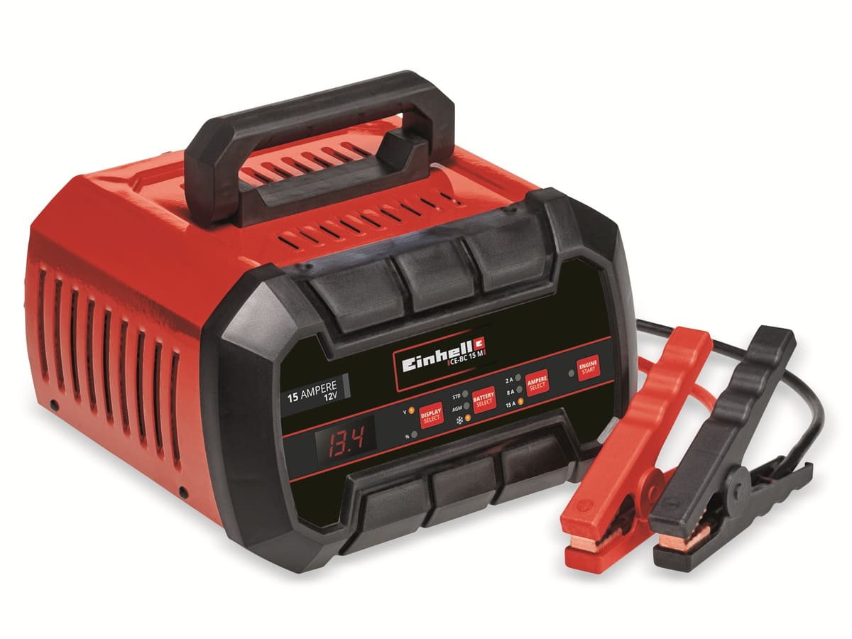 EINHELL Batterie-Ladegerät CE-BC 15 M, 12 V, 15 A