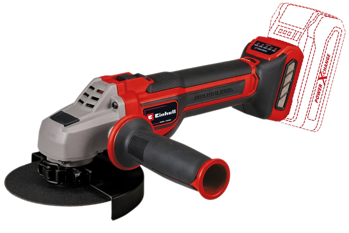 EINHELL PROFESSIONAL Akku-Winkelschleifer TP-AG 18/ 125 CE Q Li-Solo