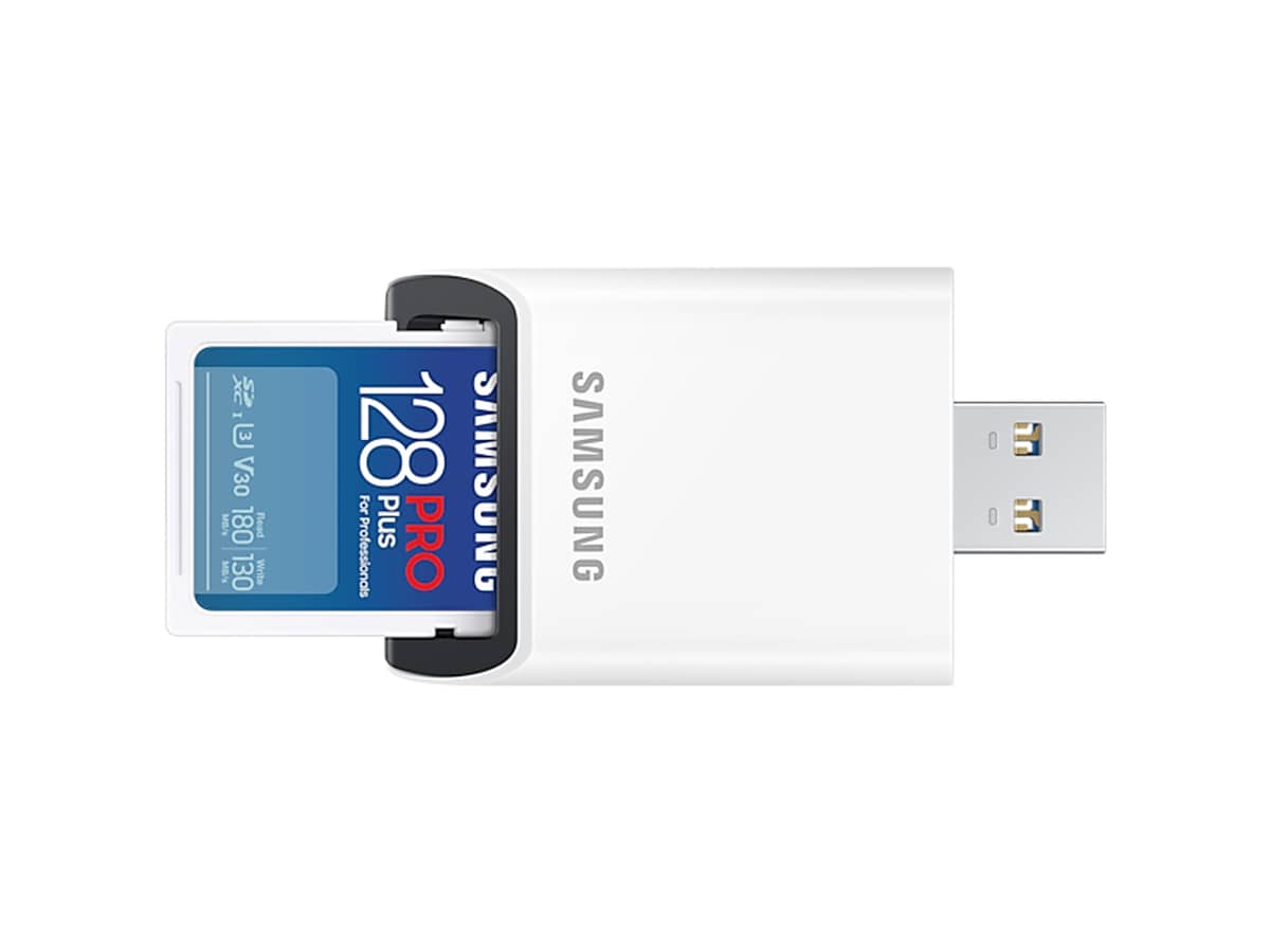 SAMSUNG SDXC-Speicherkarte PRO Plus (2023) 128GB inkl. USB-Kartenleser