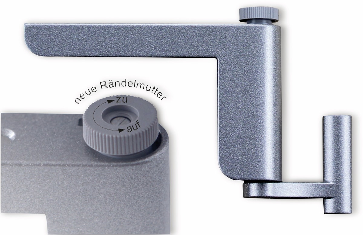 Mini-Türschließer, Clip Close, silber