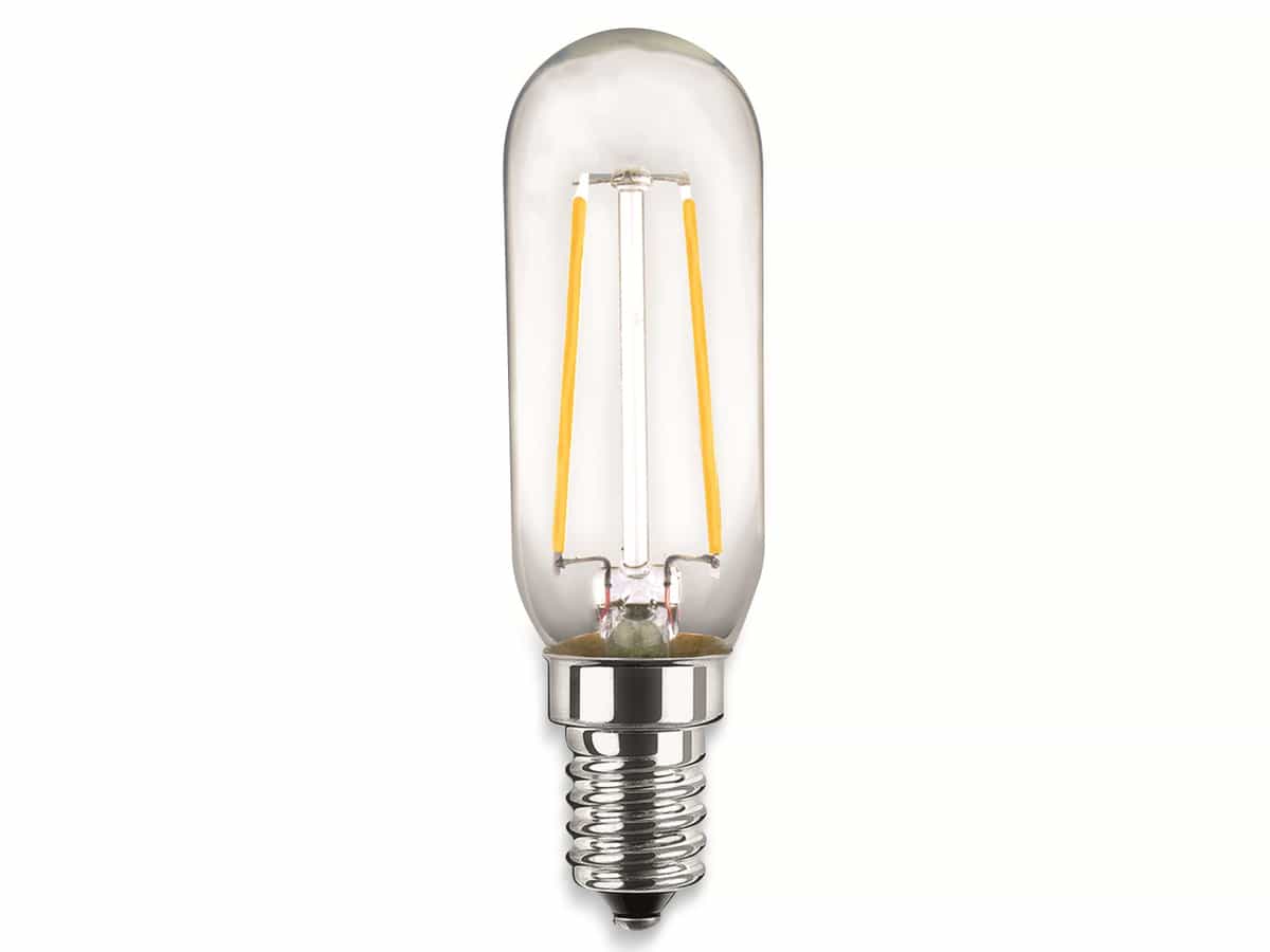 BLULAXA LED-Filament-Lampe, T25, E14, EEK: F, 2,5 W, 250 lm, 2700 K