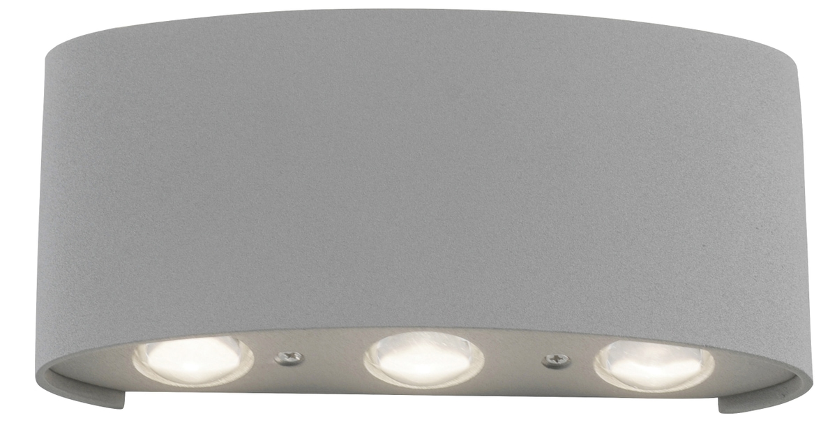 PAUL NEUHAUS LED-Wandleuchte 9488-21 silber, 4,8 W, 720 lm, 3000 K, IP54