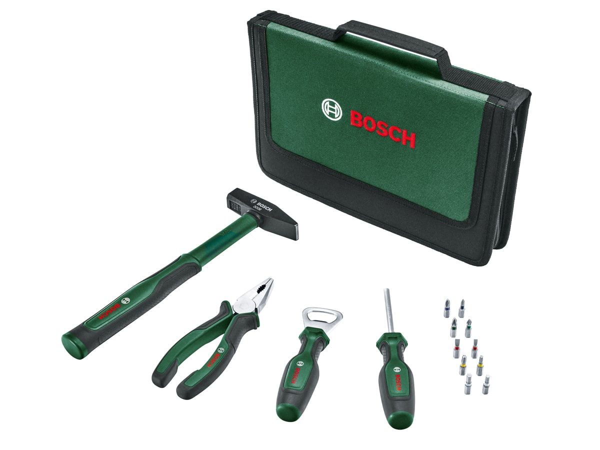 BOSCH Werkzeug-Set, Easy Starter V2, 14-teilig