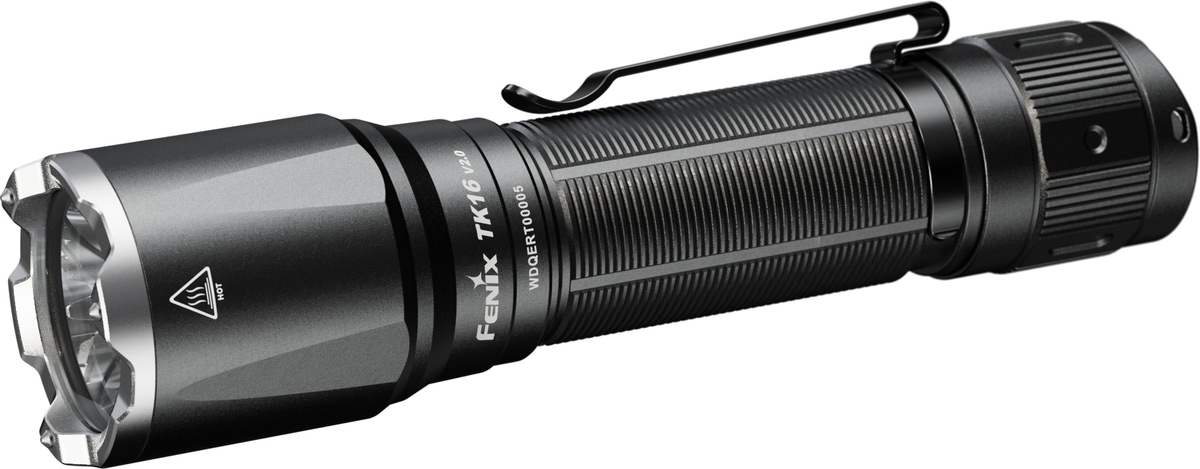 FENIX LED-Taschenlampe TK16 V2.0, Akkubetrieb, schwarz