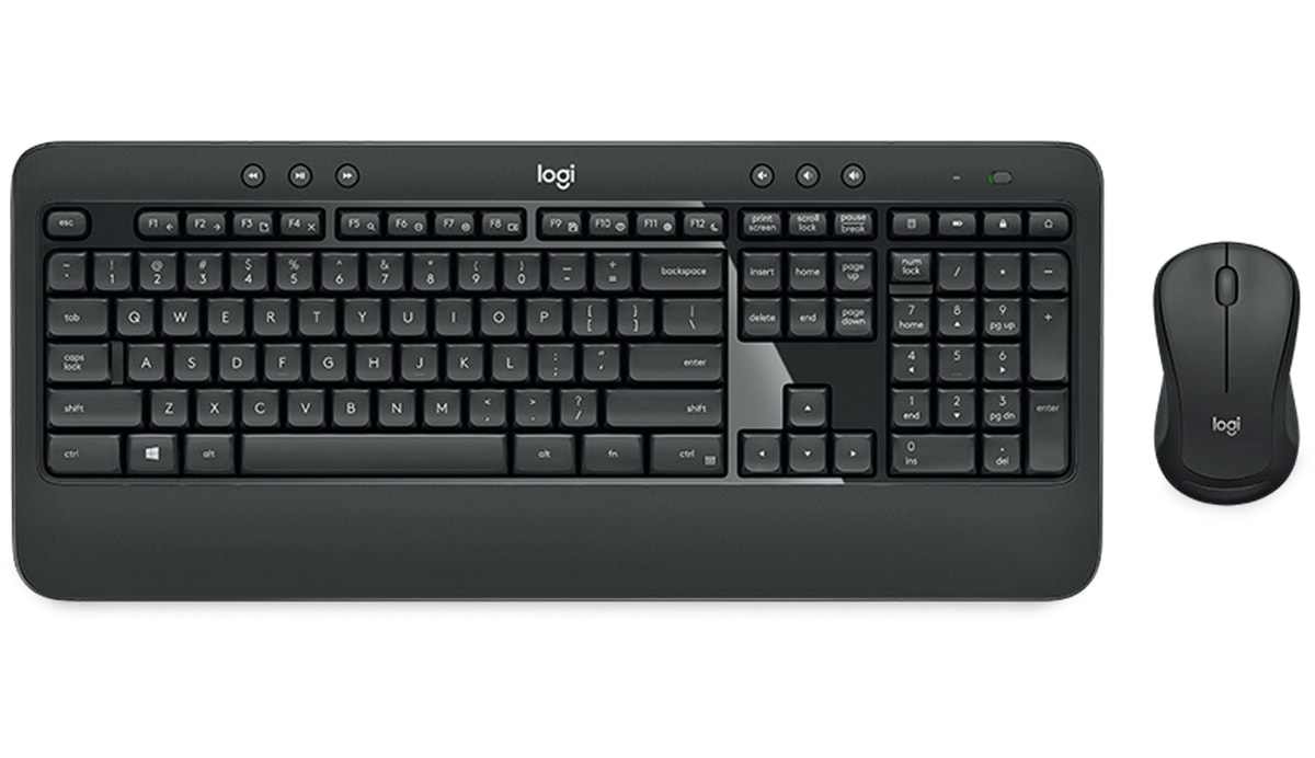 LOGITECH Funk-Tastatur- und Maus-Set MK540, Unifying, 1000 dpi