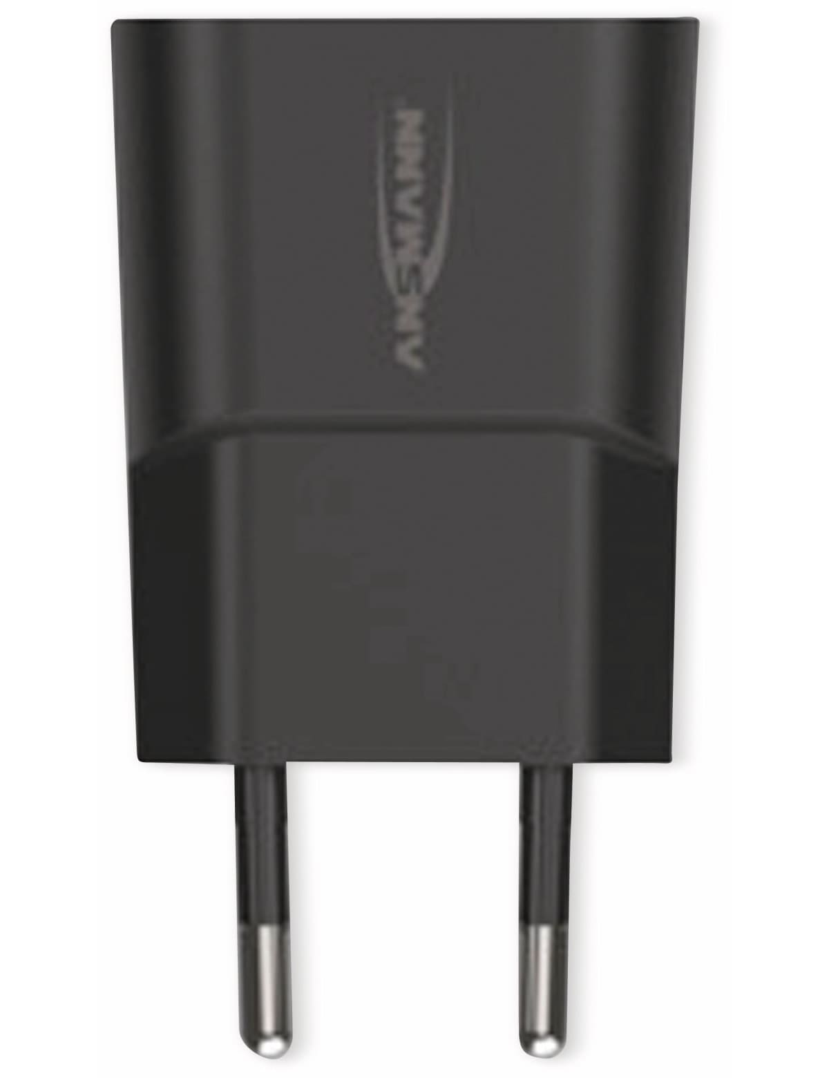 ANSMANN USB-Ladegerät HC105, 5 V, 1 A, schwarz