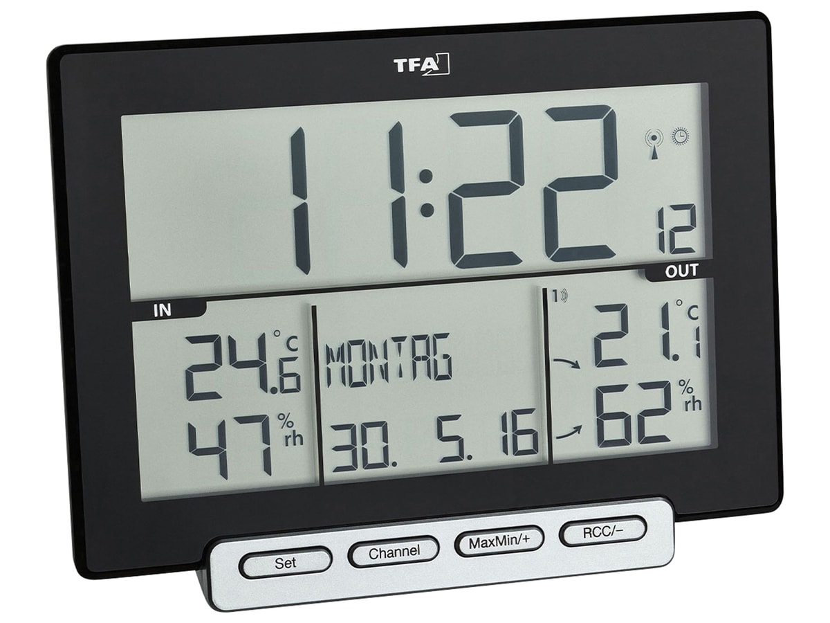 TFA Funk-Thermometer-/Hygrometer Trinity, 30.3058.01