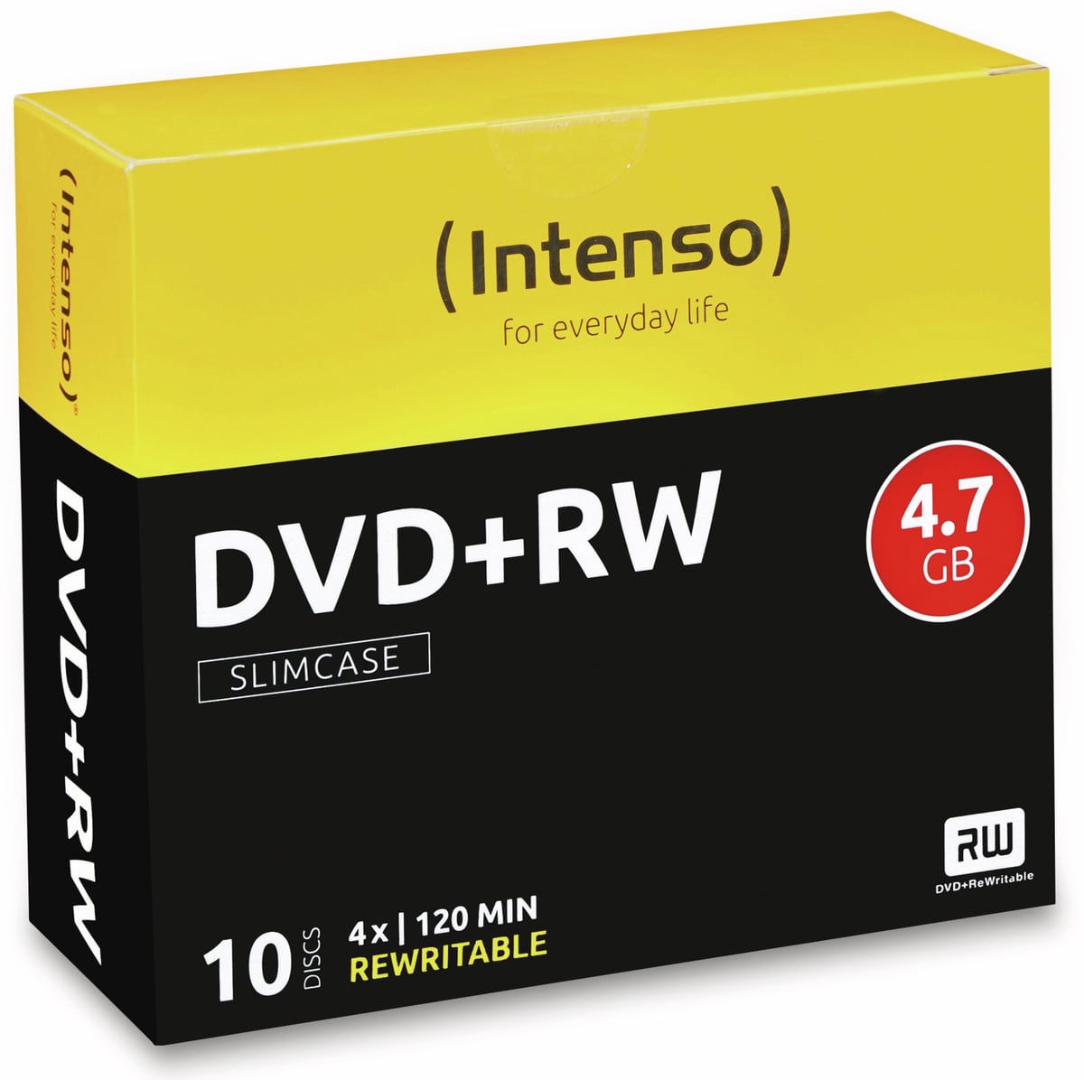 INTENSO DVD+RW Slim Case