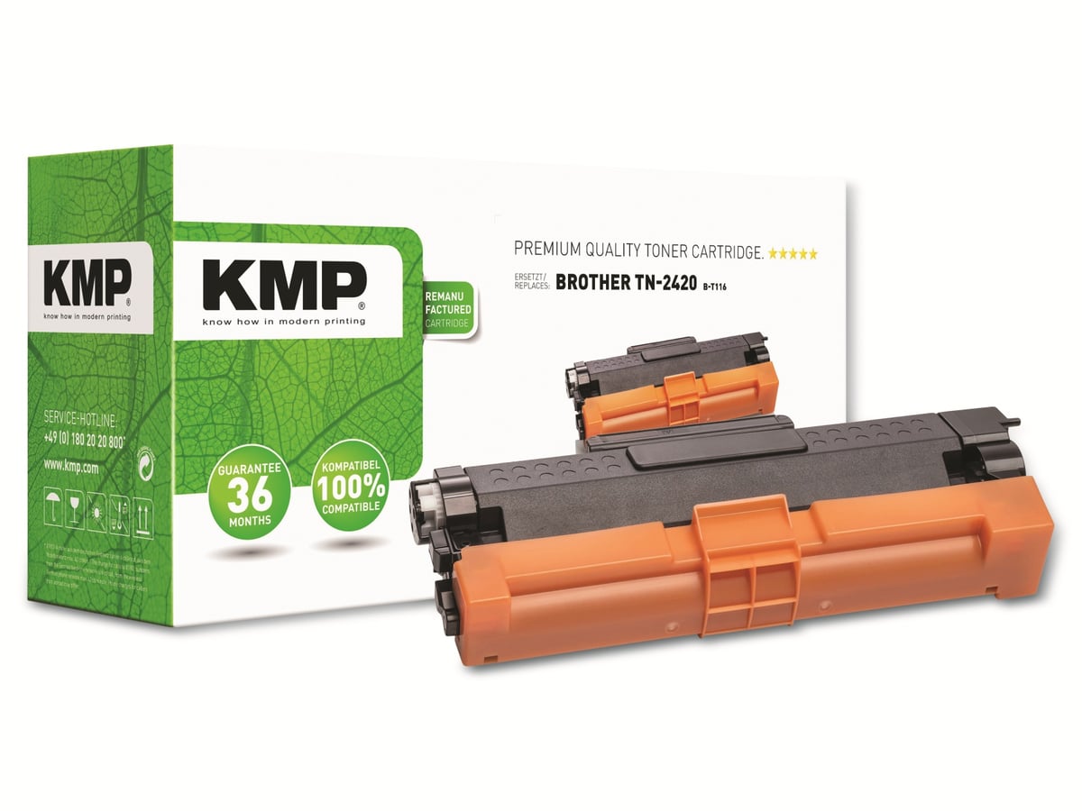 KMP Toner B-T116, ersetzt Brother TN2420