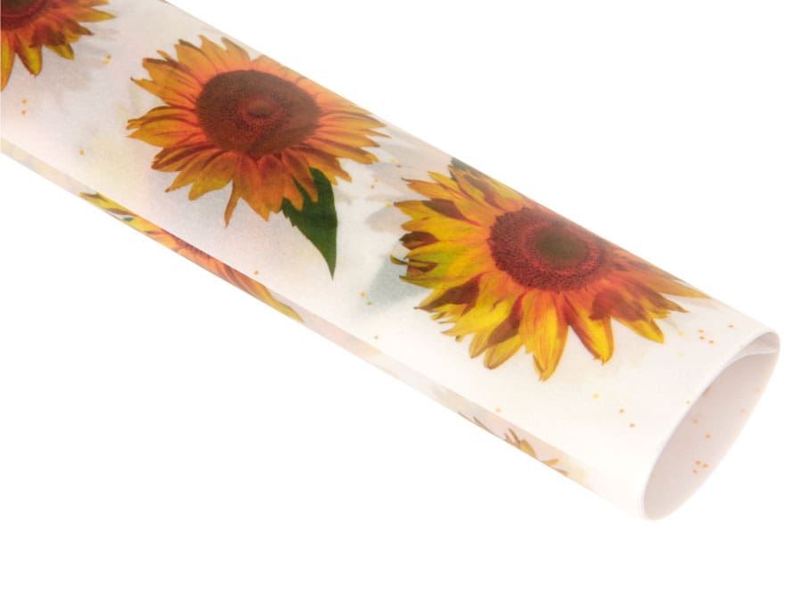 Transparentpapier HEYDA 79327, Sonnenblume