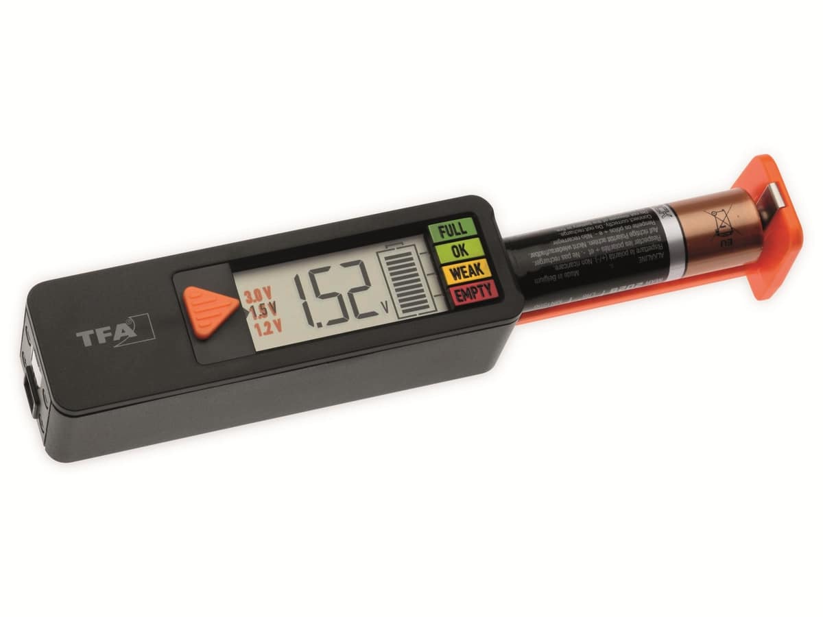 TFA Batterietester BatteryCheck 98.1126