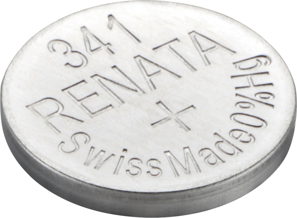 RENATA Knopfzelle 341, 15mAh, Silberoxid