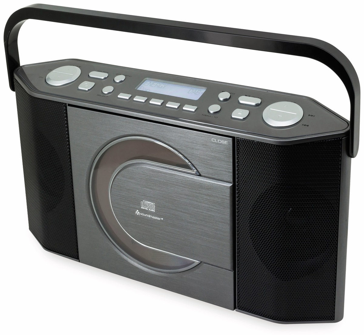 SOUNDMASTER DAB-Radio RCD1770AN, schwarz/silber