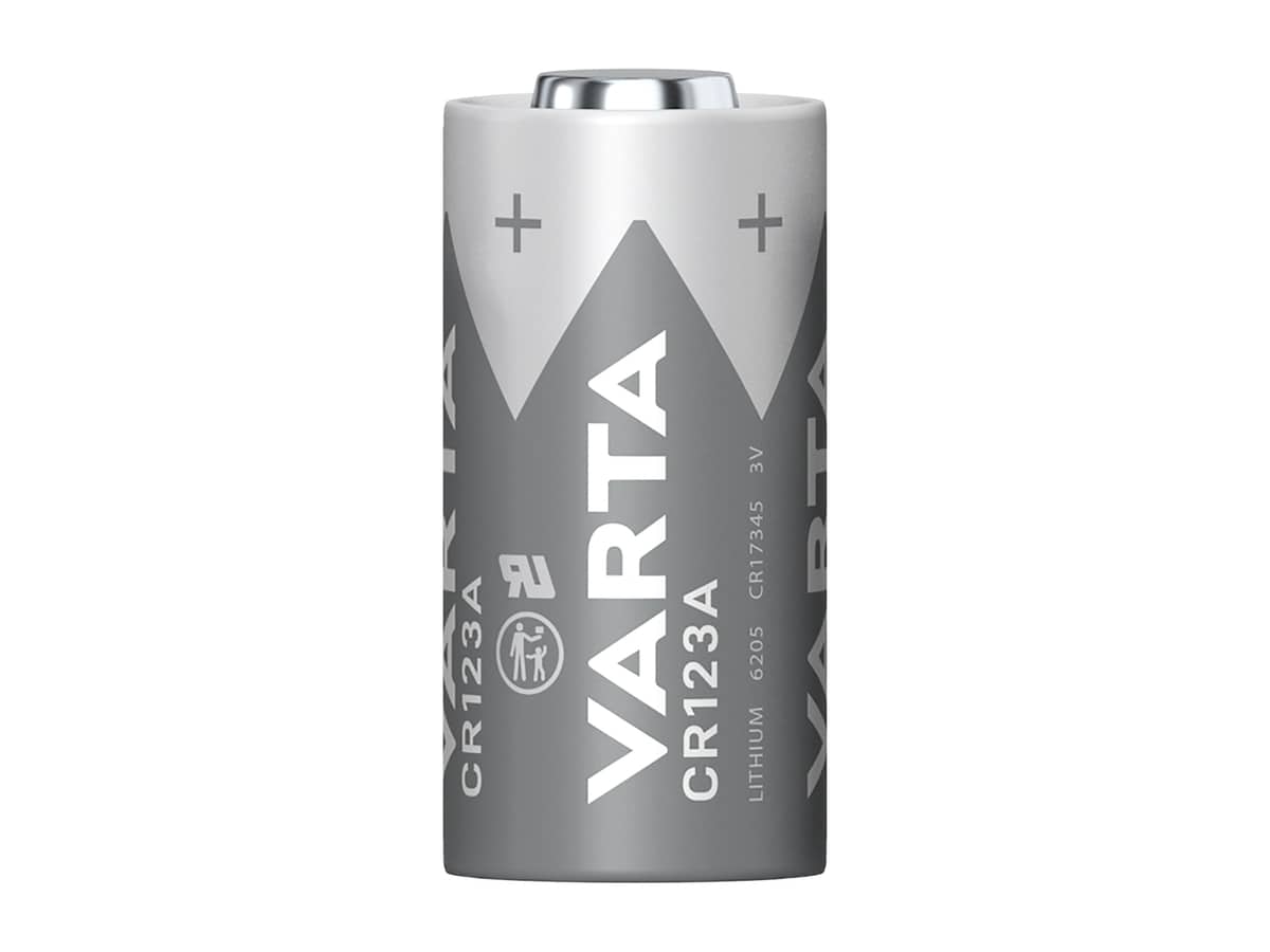 VARTA Lithium-Batterie, CR123A, 3V, Photo, 2 Stück