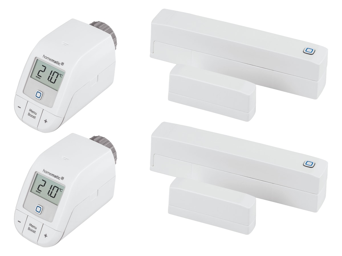 HOMEMATIC IP Smart Home Set Heizen Easy Connect Plus