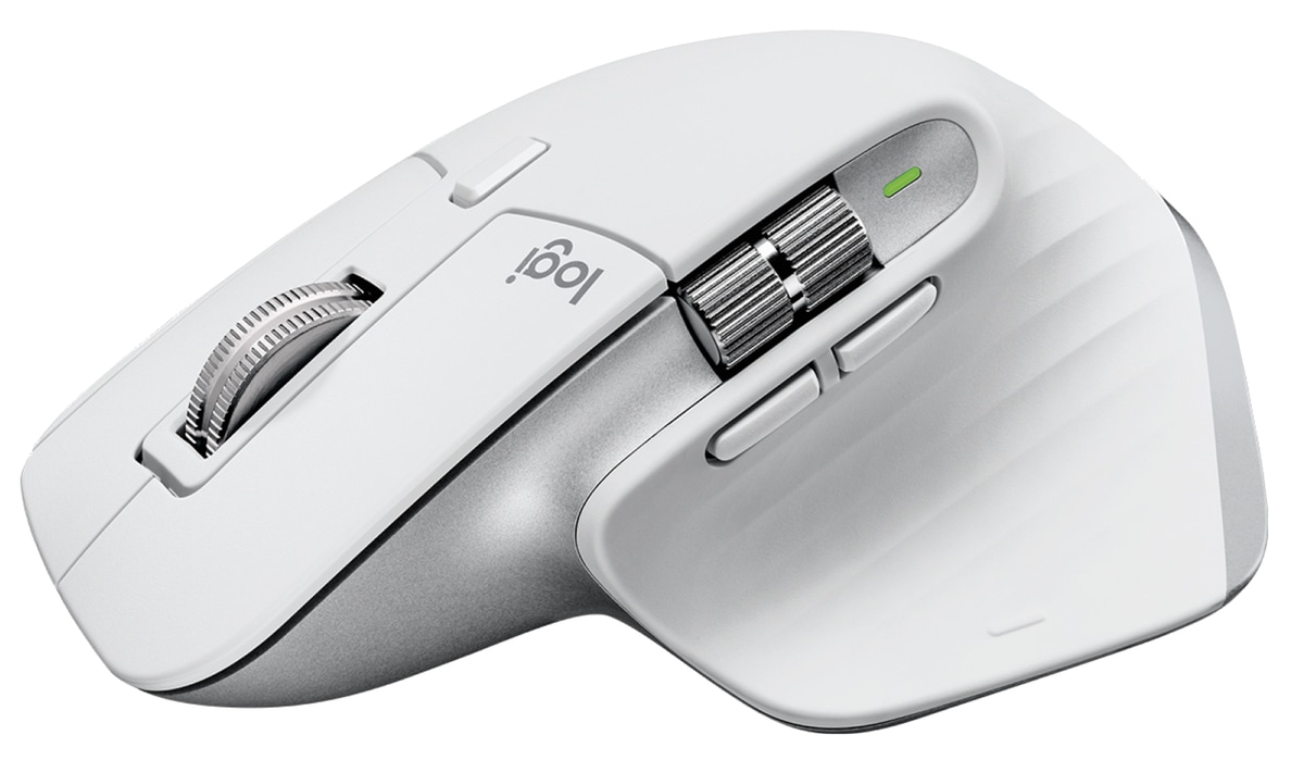 LOGITECH Maus MX Master 3S hellgrau