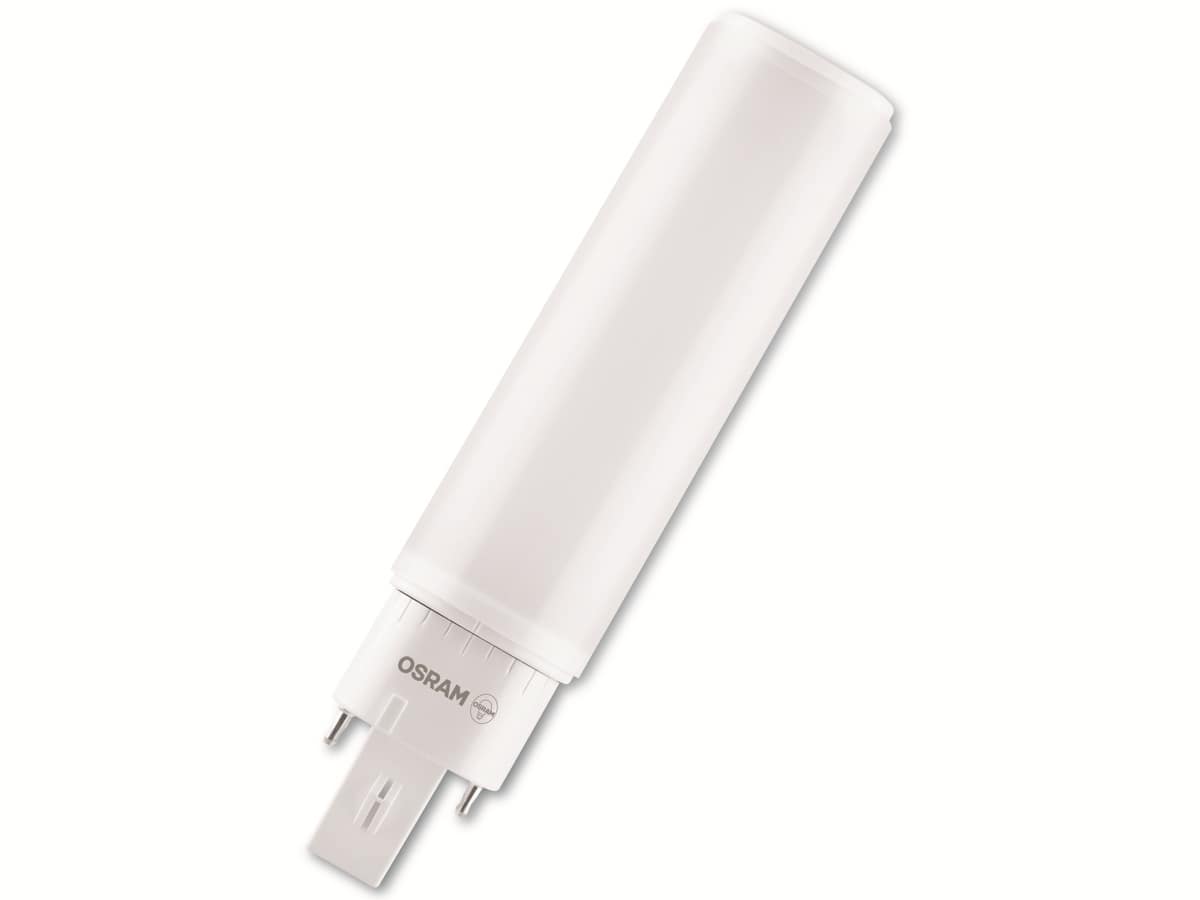 OSRAM LED-Lampe, Dulux DE18, G24q-2, EEK: F, 7W, 700lm, 3000K