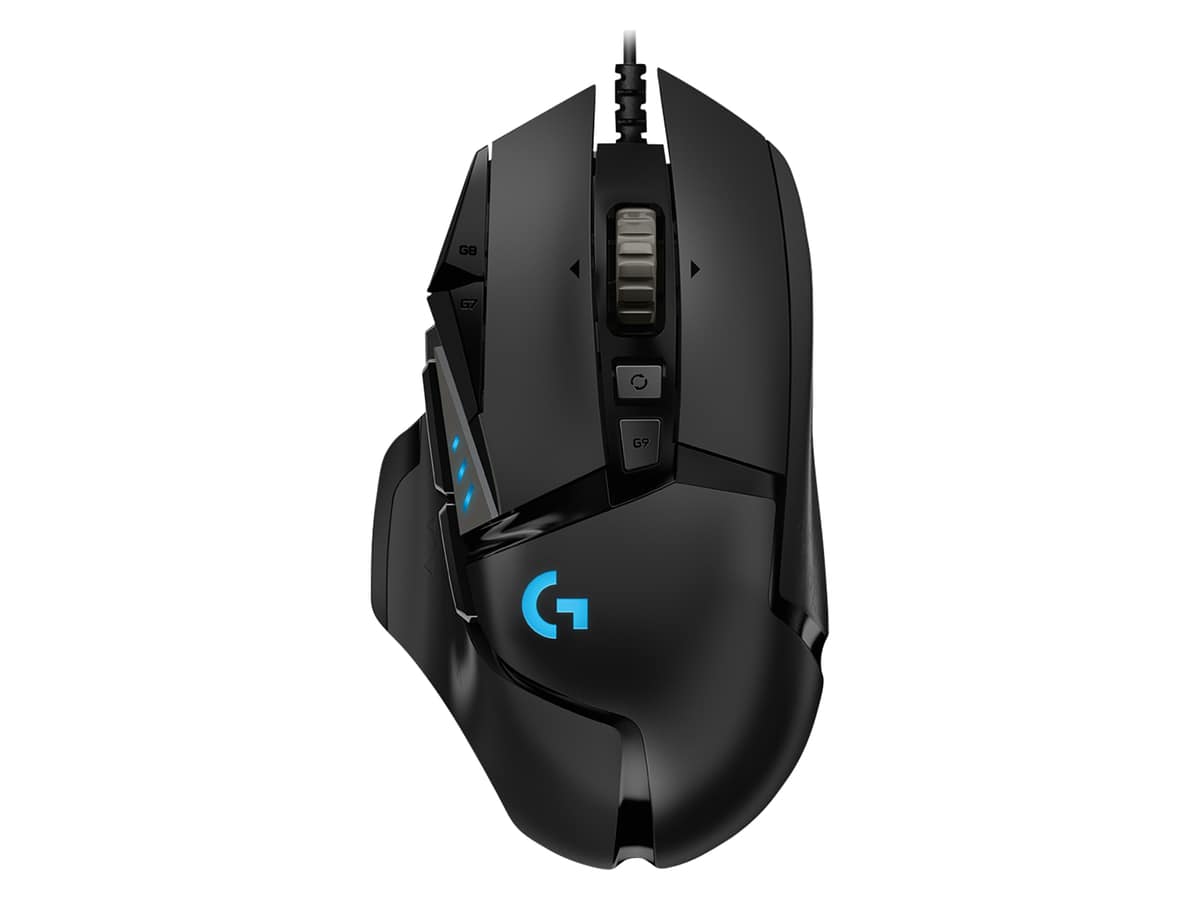 LOGITECH G Gaming Maus G502 Hero Black