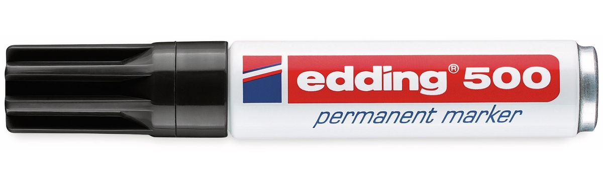 EDDING Permanent-Marker, e-500, schwarz