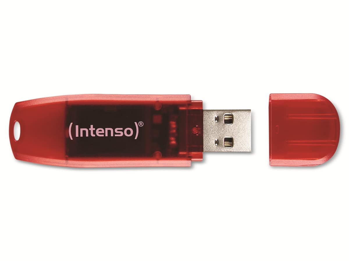 INTENSO USB-Speicherstick Rainbow Line, 128 GB