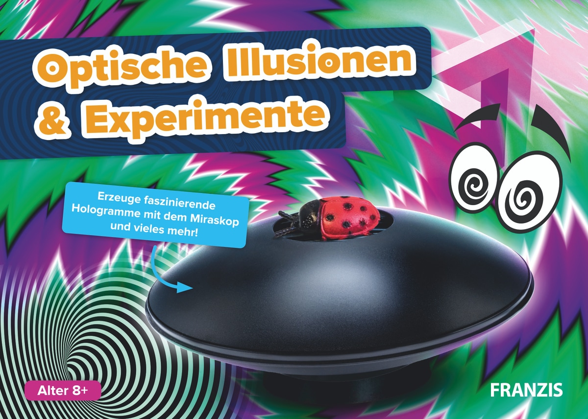 FRANZIS Optische Illusionen und Experimente 67230, Experimentierkasten