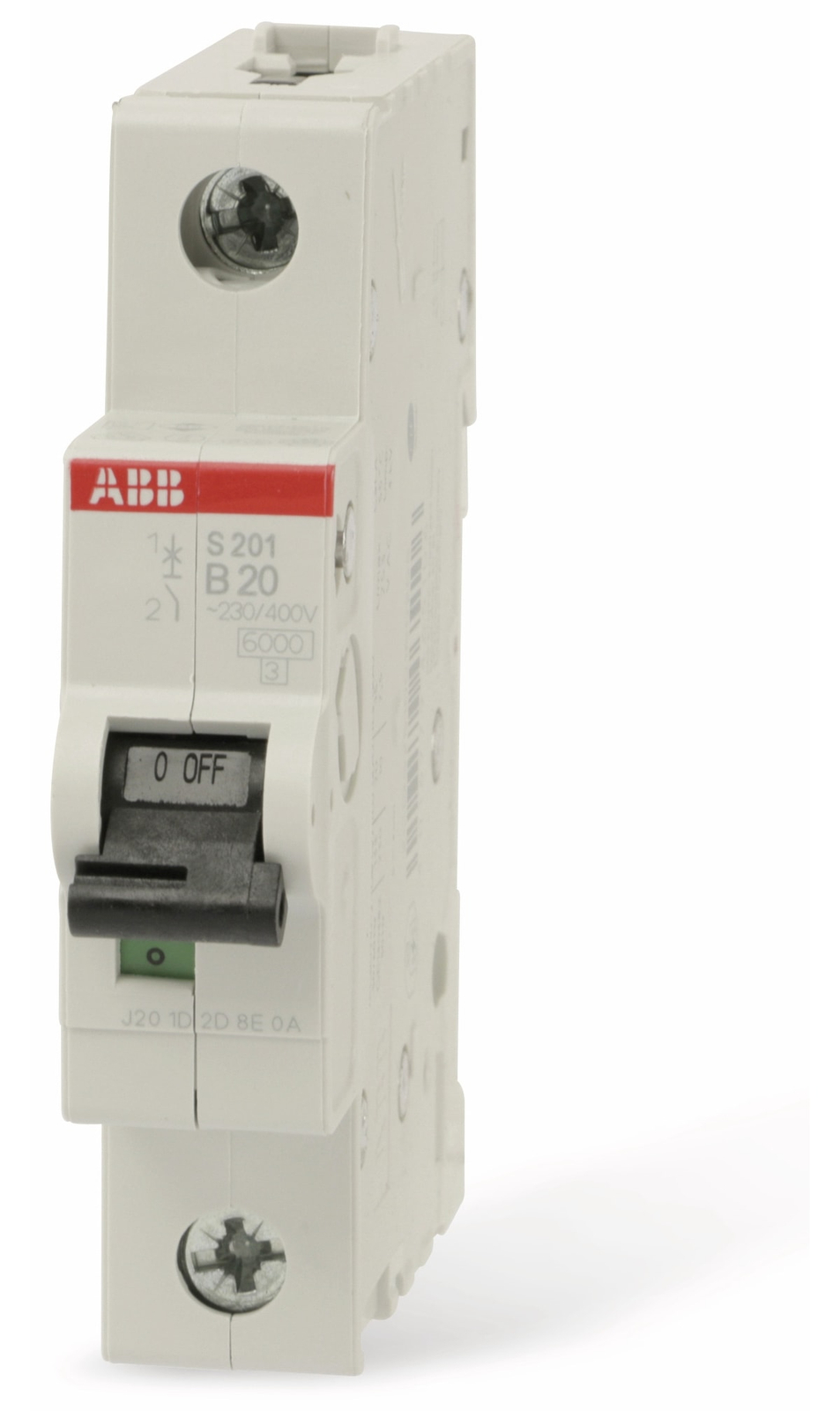 ABB Leitungsschutzschalter S201-B20, B, 20 A