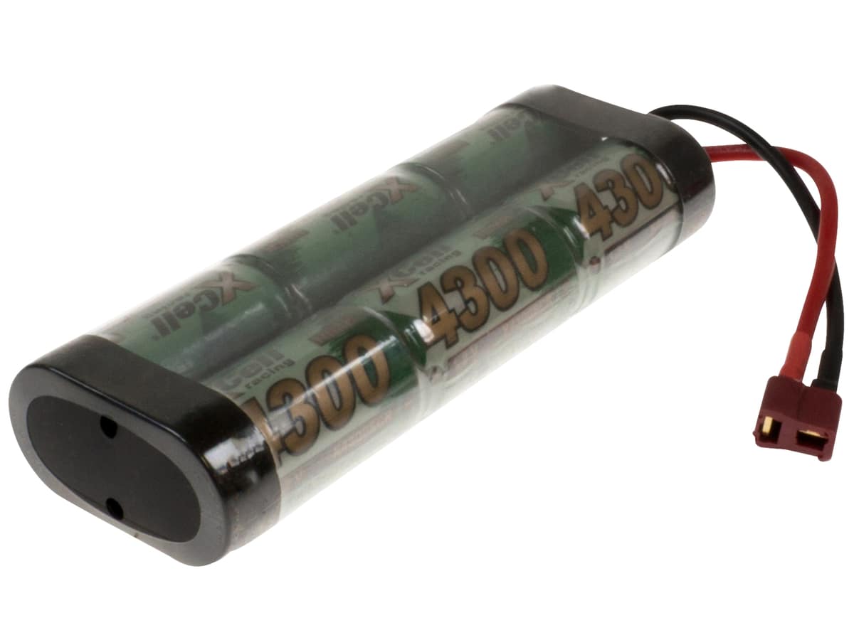 XCELL Ni-MH Akku 141080 RC-Pack, 7,2 V, 4300mAh, L2x3