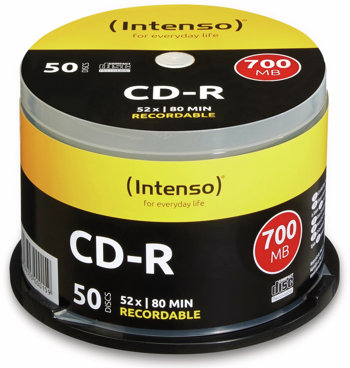 INTENSO CD-R Spindel, 50 Stück