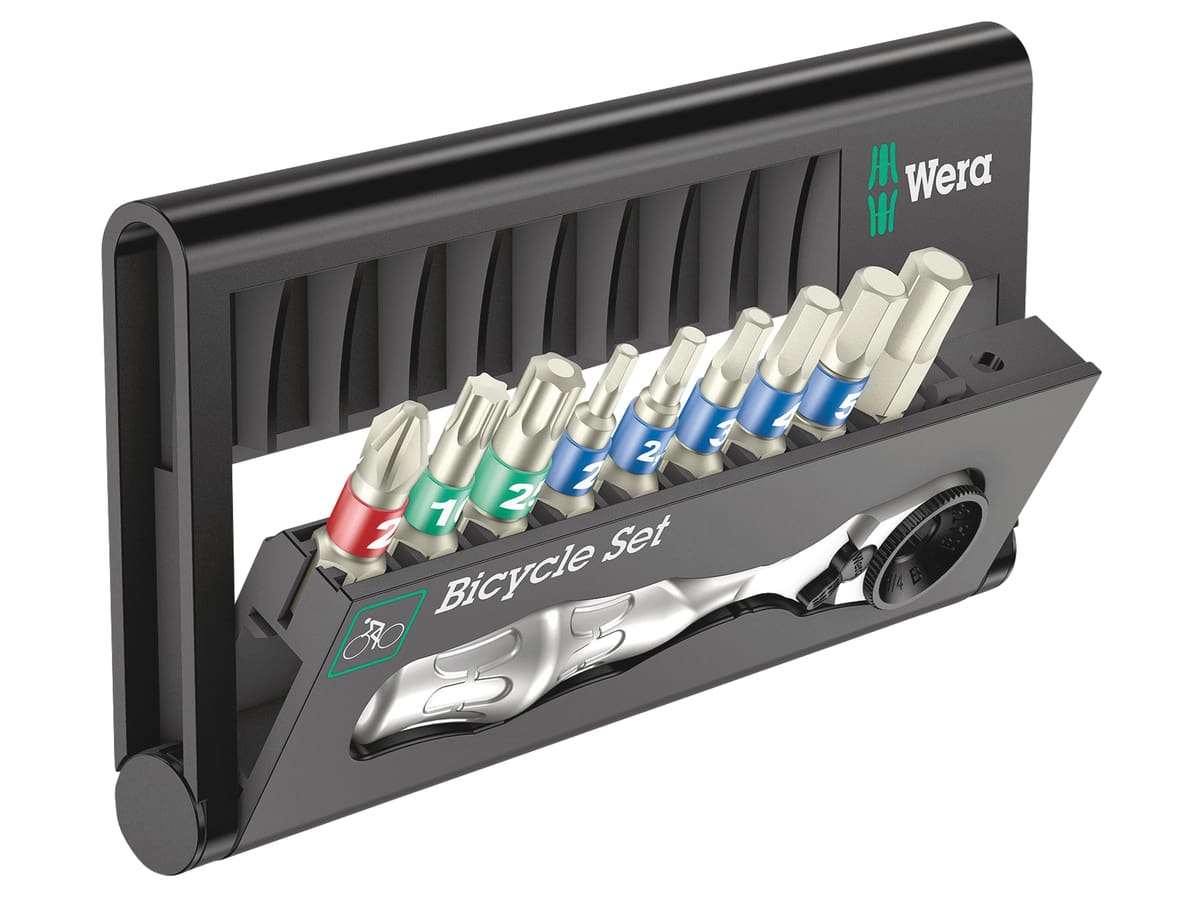 WERA Fahrrad-Werkzeugset Bicycle Set 9, 05004177001, 10-teilig