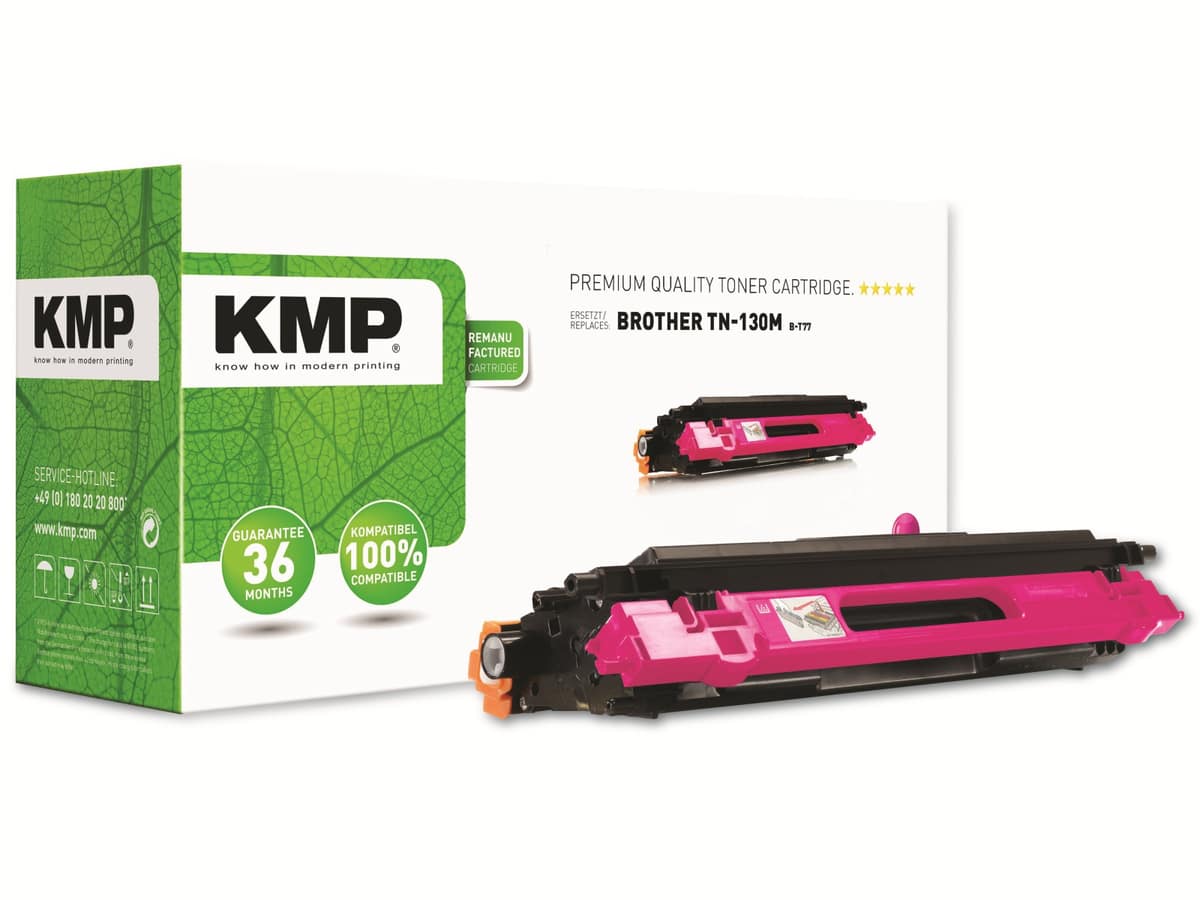 KMP Toner kompatibel für Brother TN-130M, magenta